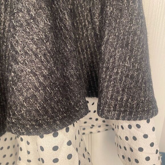 Faith and Joy Faux Top Double Layered 3/4 Length Sleeves - Picture 4 of 6